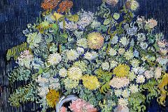 18 Bouquet of Flowers in a Vase - Vincent van Gogh 1890 - New York Metropolitan Museum of Art